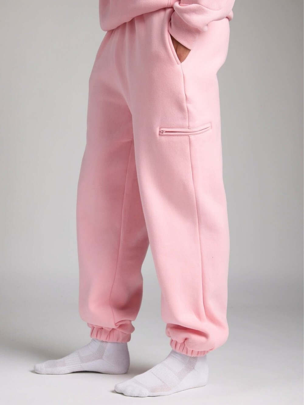 COMFRT Airplane Mode Travel Sweatpants Petal Pink